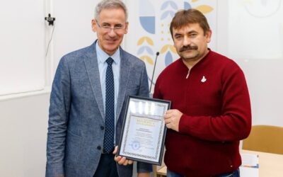 Вітаємо із нагородженням Подякою Міністерства освіти і науки України